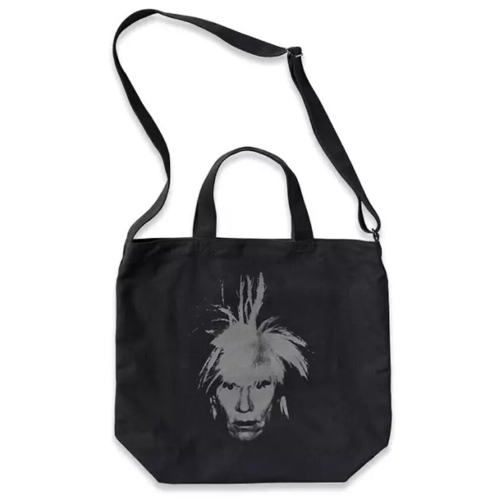 KAWS WARHOL UNIQLO Collaboration 2Way Tote Bag 2024 JAPAN